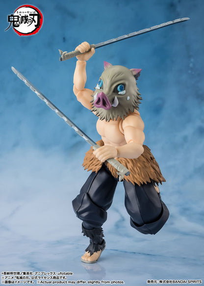 PRE ORDER – S.H.FIGUARTS DEMON SLAYER: KIMETSU NO YAIBA - INOSUKE HASHIBIRA