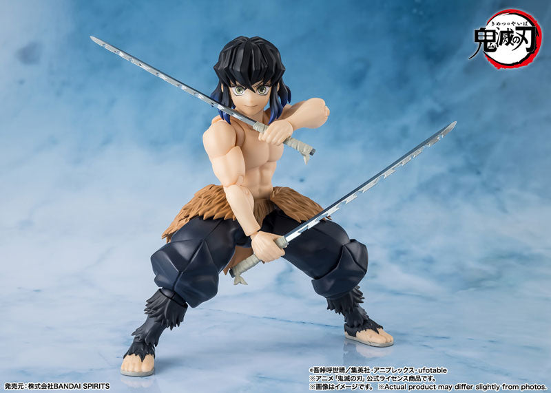 PRE ORDER – S.H.FIGUARTS DEMON SLAYER: KIMETSU NO YAIBA - INOSUKE HASHIBIRA