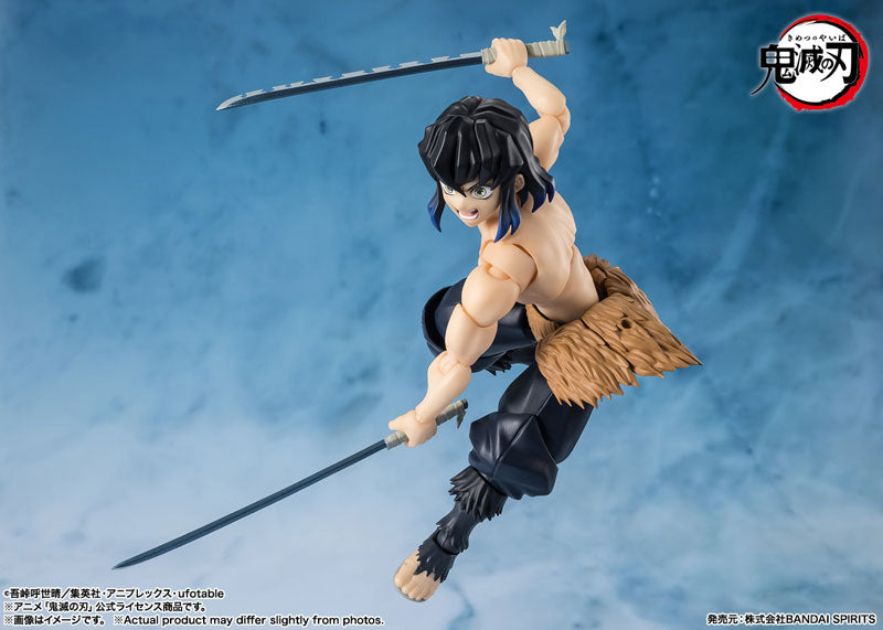 PRE ORDER – S.H.FIGUARTS DEMON SLAYER: KIMETSU NO YAIBA - INOSUKE HASHIBIRA