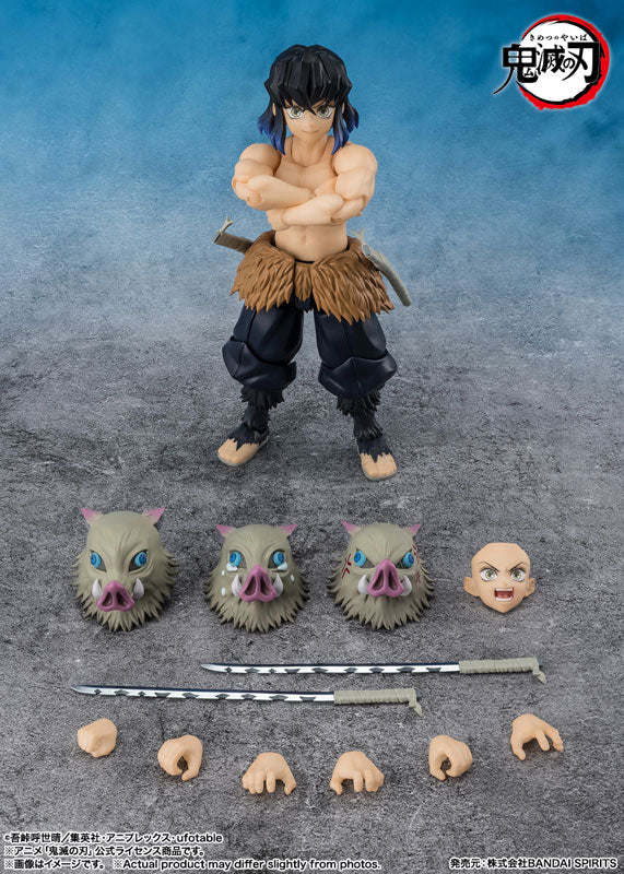 PRE ORDER – S.H.FIGUARTS DEMON SLAYER: KIMETSU NO YAIBA - INOSUKE HASHIBIRA
