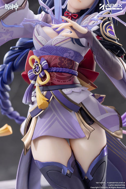 PRE ORDER – 1/7 SCALE GENSHIN IMPACT - PLANE OF EUTHYMIA - RAIDEN SHOGUN PAINTED FIGURE W BONUS FIGURE