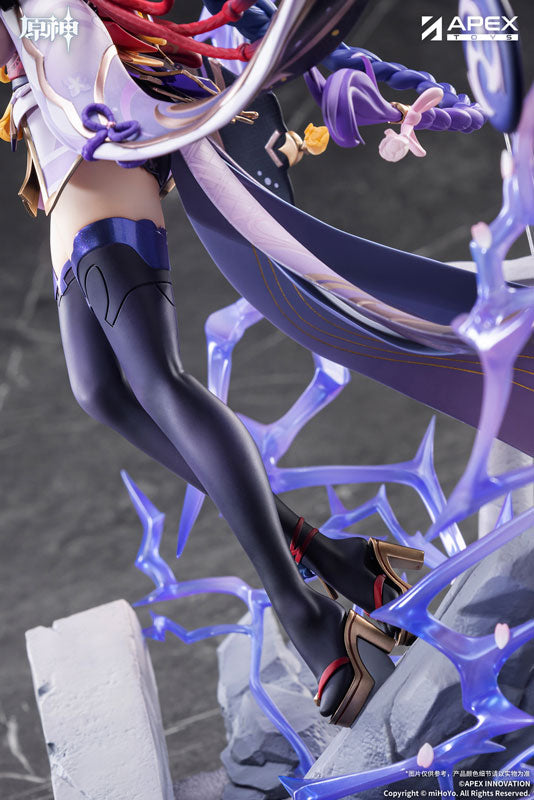 PRE ORDER – 1/7 SCALE GENSHIN IMPACT - PLANE OF EUTHYMIA - RAIDEN SHOGUN PAINTED FIGURE W BONUS FIGURE