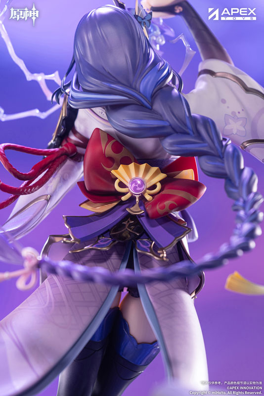 PRE ORDER – 1/7 SCALE GENSHIN IMPACT - PLANE OF EUTHYMIA - RAIDEN SHOGUN PAINTED FIGURE W BONUS FIGURE