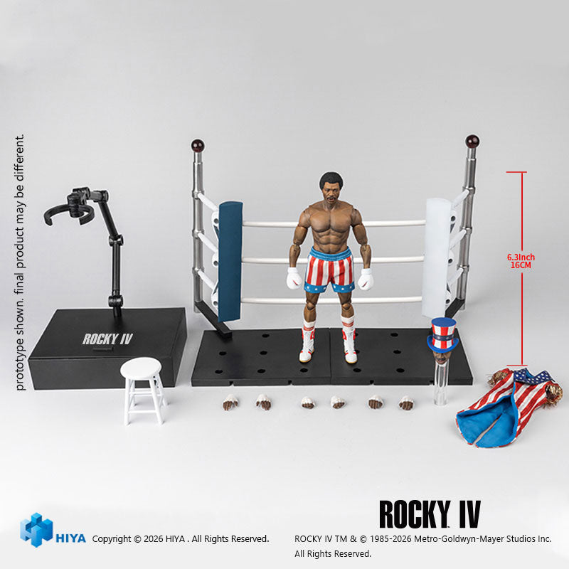 PRE ORDER – 1/12 ROCKY IV APOLLO ACTION FIGURE