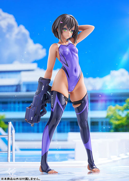 PRE ORDER – 1/7 ARMS NOTE BUCHOU-CHAN OF THE SWIMMING CLUB PURPLE SWIMSUIT VER.