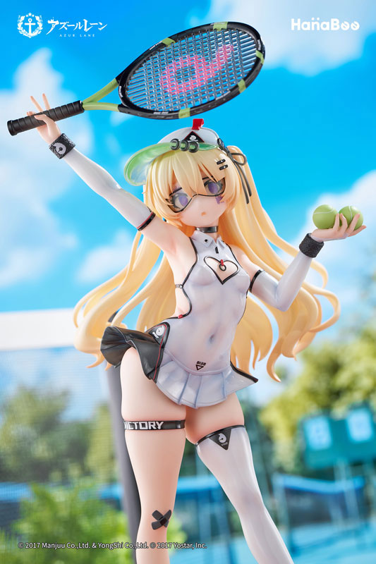 PRE ORDER – HANABEE 1/6 AZUR LANE - BACHE SHOWY SPORTS STAR DELUXE VERSION WITH BONUS BADGE & MOUSEPAD