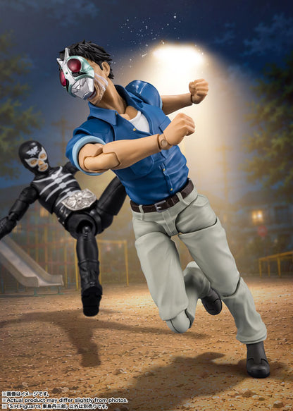 PRE ORDER – S.H.FIGUARTS TOJIMA WANTS TO BE A KAMEN RIDER - TOJIMA TANZABURO