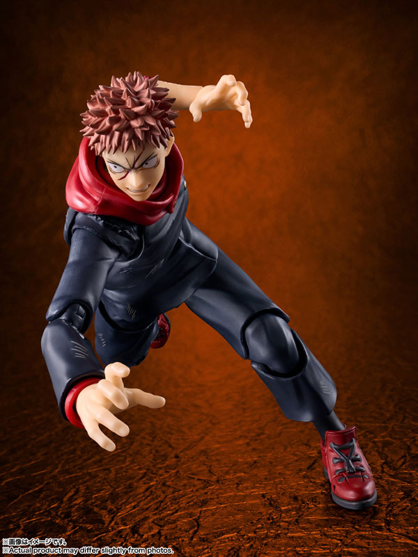 PRE ORDER – S.H.FIGUARTS JUJUTSU KAISEN - YUJI ITADORI - 120% OF POTENTIAL