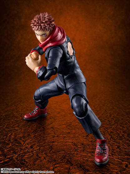 PRE ORDER – S.H.FIGUARTS JUJUTSU KAISEN - YUJI ITADORI - 120% OF POTENTIAL