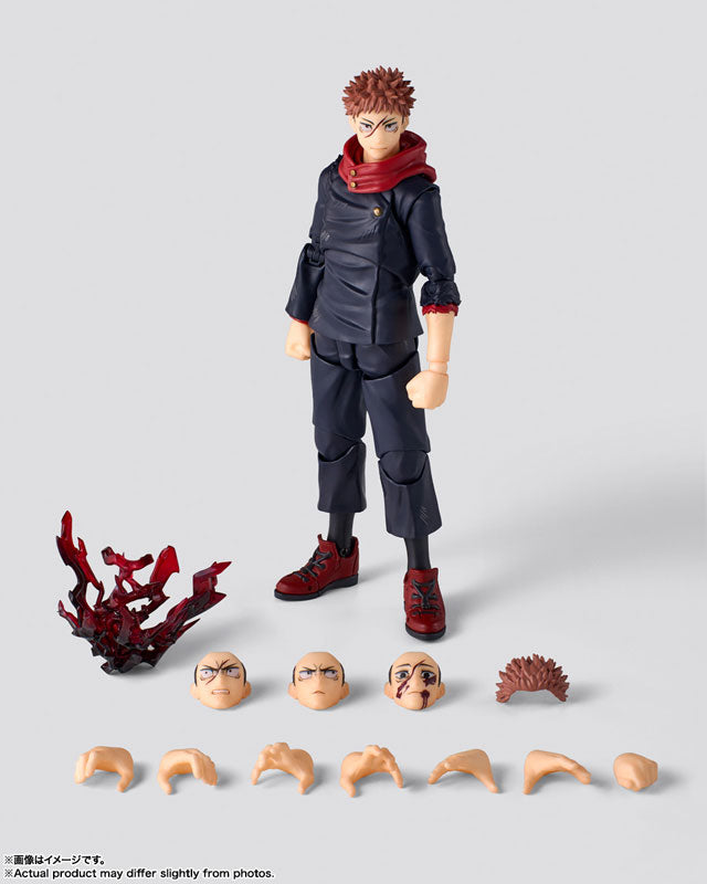 PRE ORDER – S.H.FIGUARTS JUJUTSU KAISEN - YUJI ITADORI - 120% OF POTENTIAL