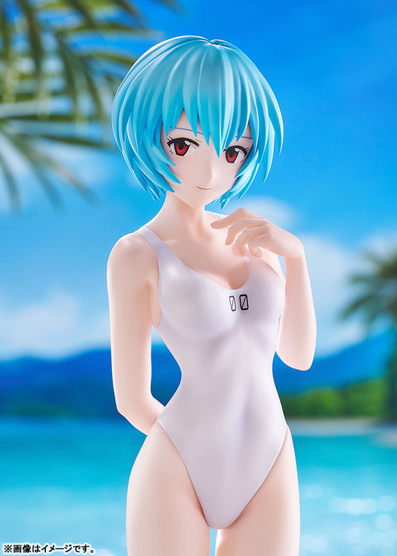 PRE ORDER – POP UP PARADE BEACH QUEENS REBUILD OF EVANGELION - REI AYANAMI (ONE-PIECE STYLE) L SIZE