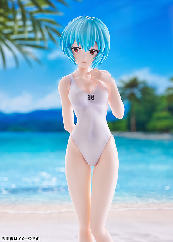 PRE ORDER – POP UP PARADE BEACH QUEENS REBUILD OF EVANGELION - REI AYANAMI (ONE-PIECE STYLE) L SIZE