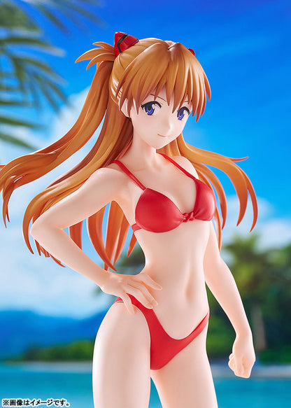 PRE ORDER – POP UP PARADE BEACH QUEENS REBUILD OF EVANGELION - ASUKA SHIKINAMI LANGLEY (BIKINI STYLE) L SIZE