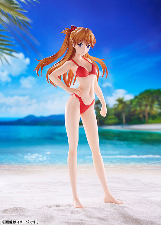 PRE ORDER – POP UP PARADE BEACH QUEENS REBUILD OF EVANGELION - ASUKA SHIKINAMI LANGLEY (BIKINI STYLE) L SIZE