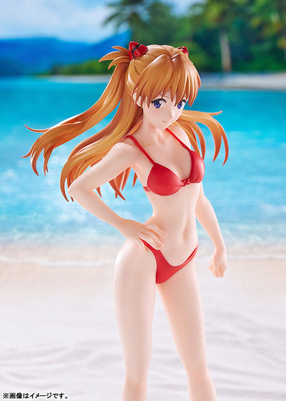 PRE ORDER – POP UP PARADE BEACH QUEENS REBUILD OF EVANGELION - ASUKA SHIKINAMI LANGLEY (BIKINI STYLE) L SIZE