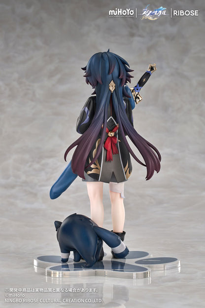 PRE ORDER – RISE UP+ - HONKAI: STAR RAIL - CHIBI CAT SERIES FIGURE - BLADE VER.