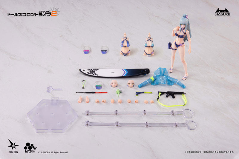 PRE ORDER – PA013 1/12 POCKET ART - GIRL'S FRONTLINE - KLUKAI (CERULEAN BREAKER VER.) - COMBO EDITION ACTION FIGURE