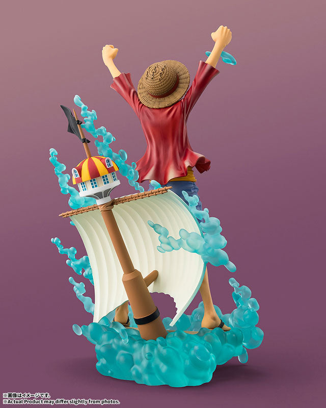 PRE ORDER – FIGUARTS ZERO (STARTUNE) ONE PIECE - MONKEY D LUFFY - SETTING OUT FOR THE NEW WORLD