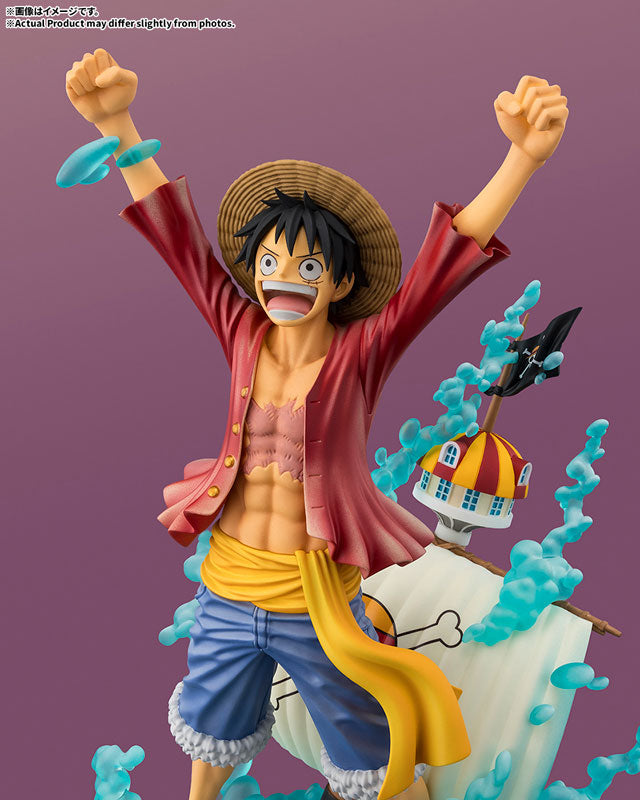 PRE ORDER – FIGUARTS ZERO (STARTUNE) ONE PIECE - MONKEY D LUFFY - SETTING OUT FOR THE NEW WORLD