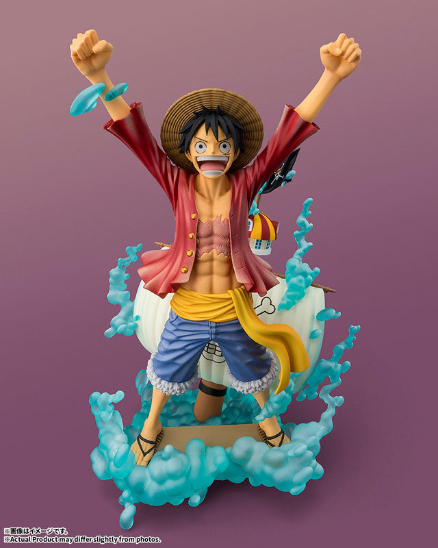 PRE ORDER – FIGUARTS ZERO (STARTUNE) ONE PIECE - MONKEY D LUFFY - SETTING OUT FOR THE NEW WORLD