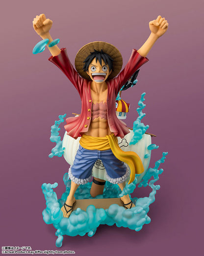 PRE ORDER – FIGUARTS ZERO (STARTUNE) ONE PIECE - MONKEY D LUFFY - SETTING OUT FOR THE NEW WORLD