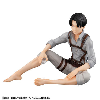 BACK ORDER – G.E.M. SERIES ATTACK ON TITAN - PALM SIZE EREN / SQUAD CAPTAIN LEVI SET