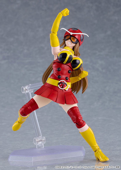 PRE ORDER – FIGMA - TOJIMA WANTS TO BE A KAMEN RIDER - YURIKO OKADA (ELECTRO-WAVE HUMAN TACKLE VER.)