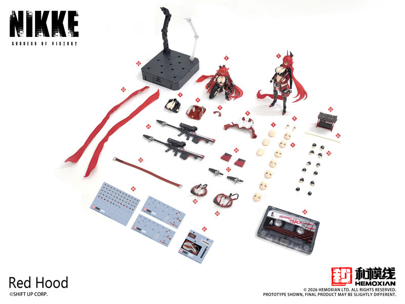 PRE ORDER – 1/12 GODDESS OF VICTORY: NIKKE - RED HOOD