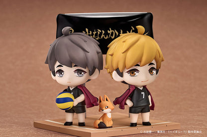 PRE ORDER – QSET+ HAIKYU!! - ATSUMU MIYA & OSAMU MIYA