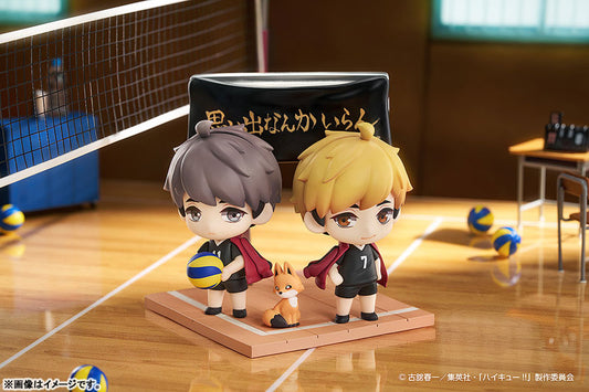 PRE ORDER – QSET+ HAIKYU!! - ATSUMU MIYA & OSAMU MIYA