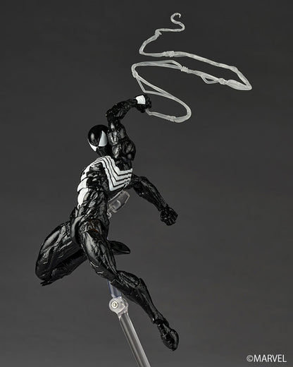 PRE ORDER – REVOLTECH AMAZING YAMAGUCHI - SYMBIOTE SPIDER-MAN - REISSUE