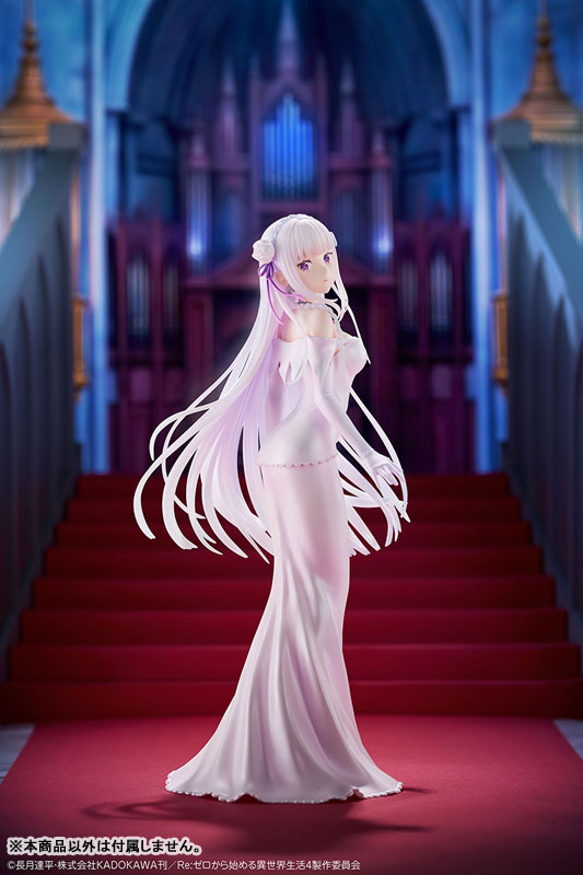 PRE ORDER – 1/7 RE: ZERO STARTING LIFE IN ANOTHER WORLD - EMILIA WEDDING DRESS VER.