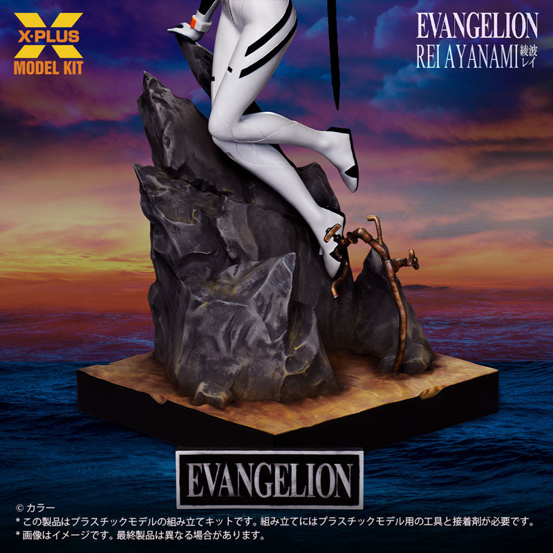 PRE ORDER – 1/8 EVANGELION - REI AYANAMI - PLASTIC MODEL KIT