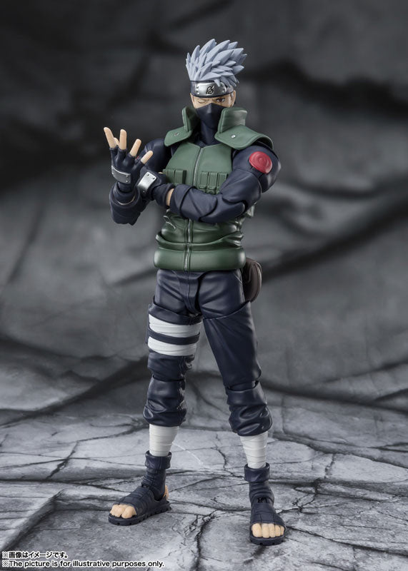 PRE ORDER – S.H.FIGUARTS NARUTO - KAKASHI HATAKE - THE FAMED SHARINGAN HERO