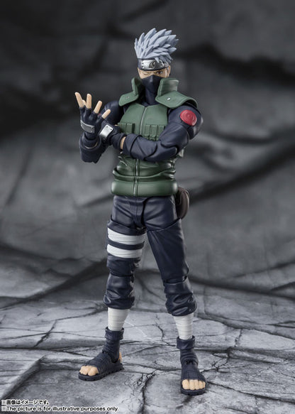 PRE ORDER – S.H.FIGUARTS NARUTO - KAKASHI HATAKE - THE FAMED SHARINGAN HERO