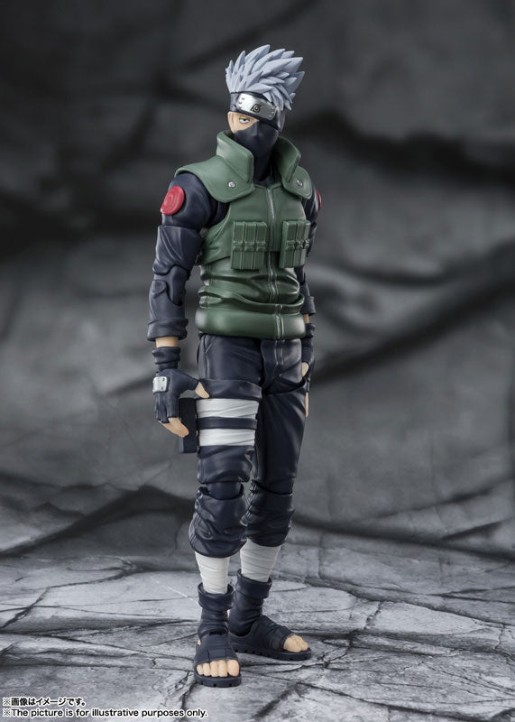PRE ORDER – S.H.FIGUARTS NARUTO - KAKASHI HATAKE - THE FAMED SHARINGAN HERO