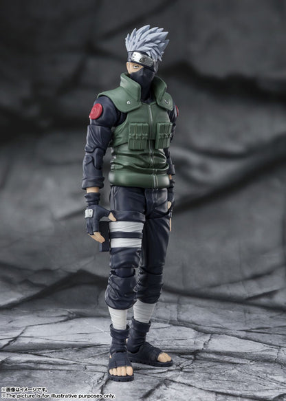 PRE ORDER – S.H.FIGUARTS NARUTO - KAKASHI HATAKE - THE FAMED SHARINGAN HERO