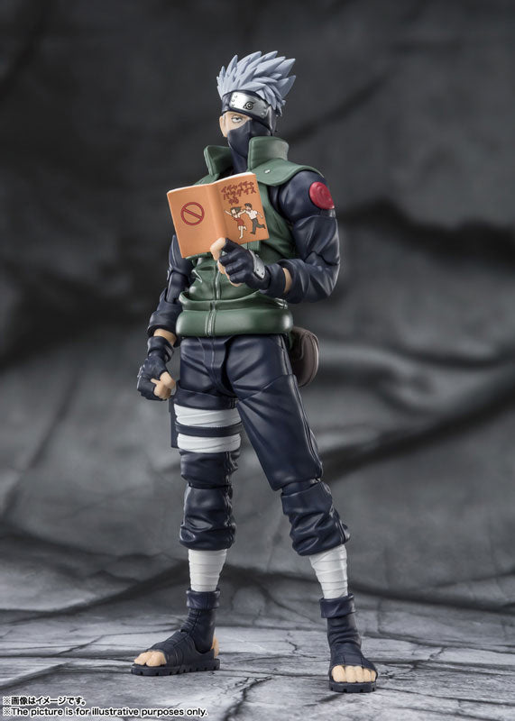PRE ORDER – S.H.FIGUARTS NARUTO - KAKASHI HATAKE - THE FAMED SHARINGAN HERO