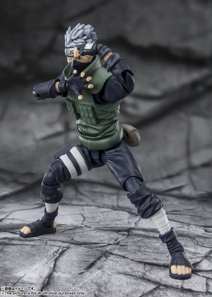 PRE ORDER – S.H.FIGUARTS NARUTO - KAKASHI HATAKE - THE FAMED SHARINGAN HERO