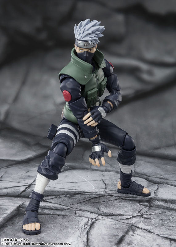 PRE ORDER – S.H.FIGUARTS NARUTO - KAKASHI HATAKE - THE FAMED SHARINGAN HERO