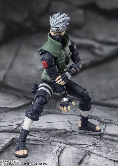 PRE ORDER – S.H.FIGUARTS NARUTO - KAKASHI HATAKE - THE FAMED SHARINGAN HERO