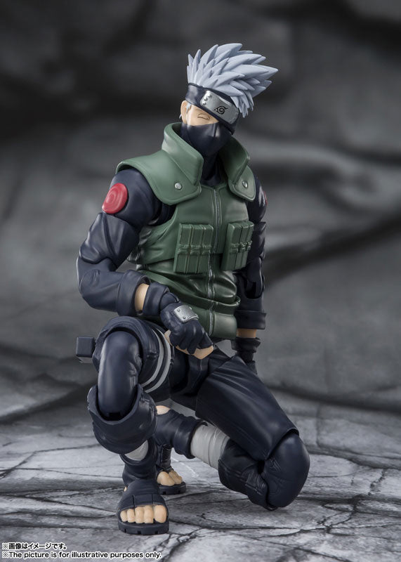 PRE ORDER – S.H.FIGUARTS NARUTO - KAKASHI HATAKE - THE FAMED SHARINGAN HERO