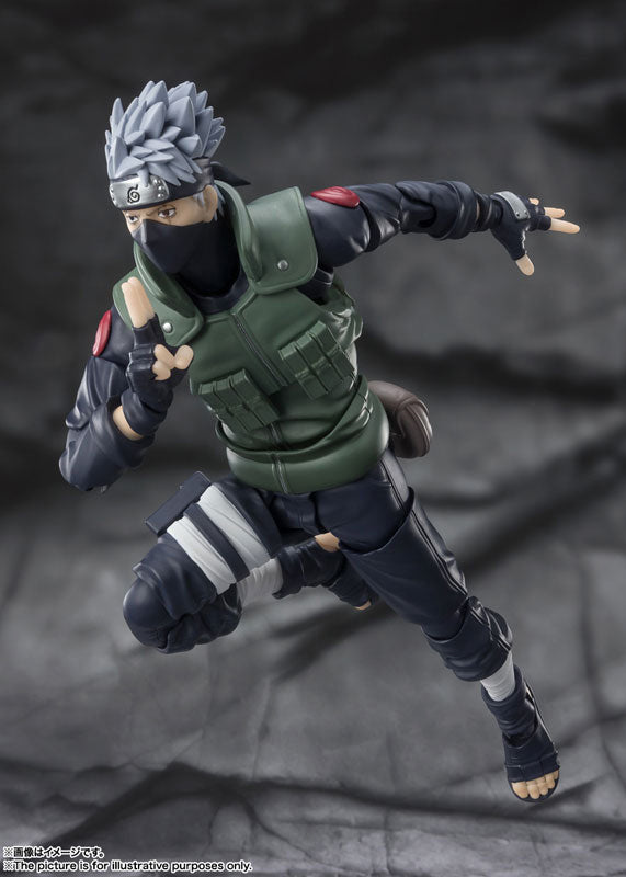 PRE ORDER – S.H.FIGUARTS NARUTO - KAKASHI HATAKE - THE FAMED SHARINGAN HERO