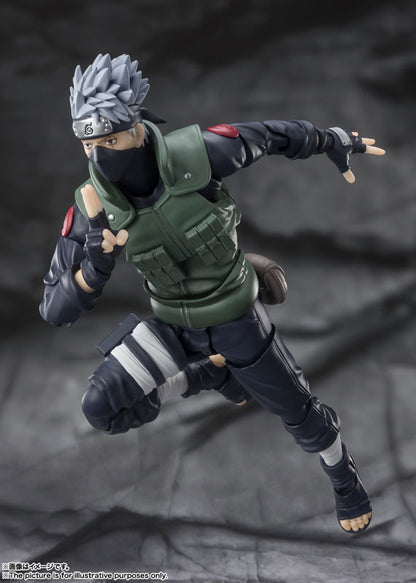 PRE ORDER – S.H.FIGUARTS NARUTO - KAKASHI HATAKE - THE FAMED SHARINGAN HERO