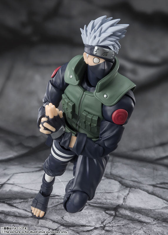 PRE ORDER – S.H.FIGUARTS NARUTO - KAKASHI HATAKE - THE FAMED SHARINGAN HERO