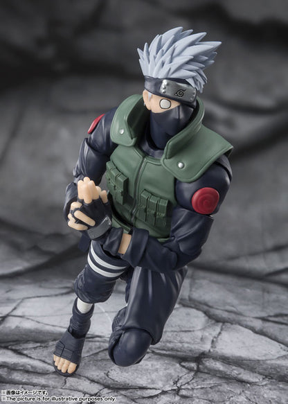PRE ORDER – S.H.FIGUARTS NARUTO - KAKASHI HATAKE - THE FAMED SHARINGAN HERO