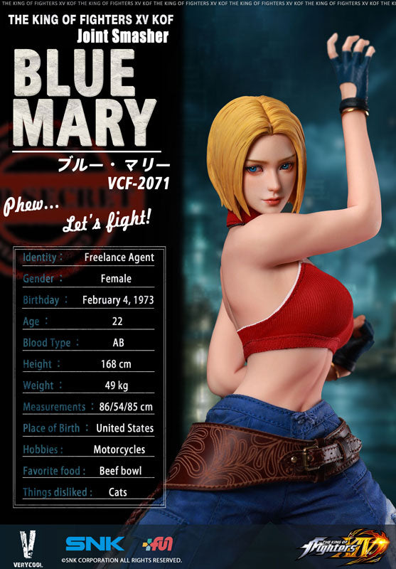 PRE ORDER – 1/6 OFFICIALLY LICENSED SNK THE KING OF FIGHTERS XIV - BLUE MARY - ACTION FIGURE