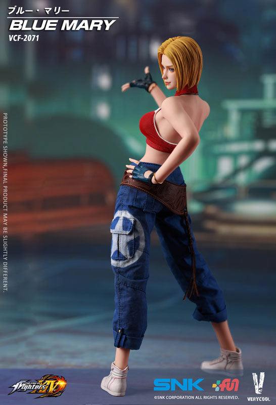 PRE ORDER – 1/6 OFFICIALLY LICENSED SNK THE KING OF FIGHTERS XIV - BLUE MARY - ACTION FIGURE