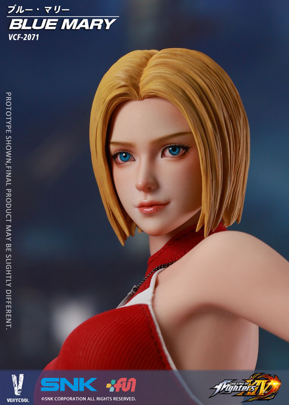 PRE ORDER – 1/6 OFFICIALLY LICENSED SNK THE KING OF FIGHTERS XIV - BLUE MARY - ACTION FIGURE