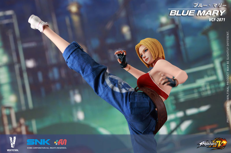 PRE ORDER – 1/6 OFFICIALLY LICENSED SNK THE KING OF FIGHTERS XIV - BLUE MARY - ACTION FIGURE